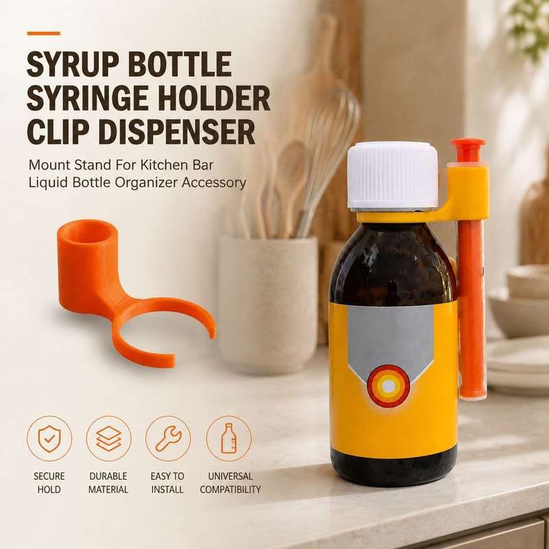 Kitchen Uncle - Soporte con clip para botella de