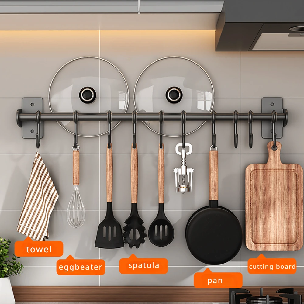 Kitchen Uncle - Estante con gancho de cocina sin