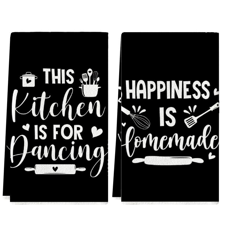 Kitchen Baking Background - 2 piezas, toallas de cocina con