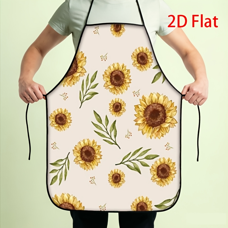 Kitchen Baking Background - 1 pieza de delantal creativo impreso