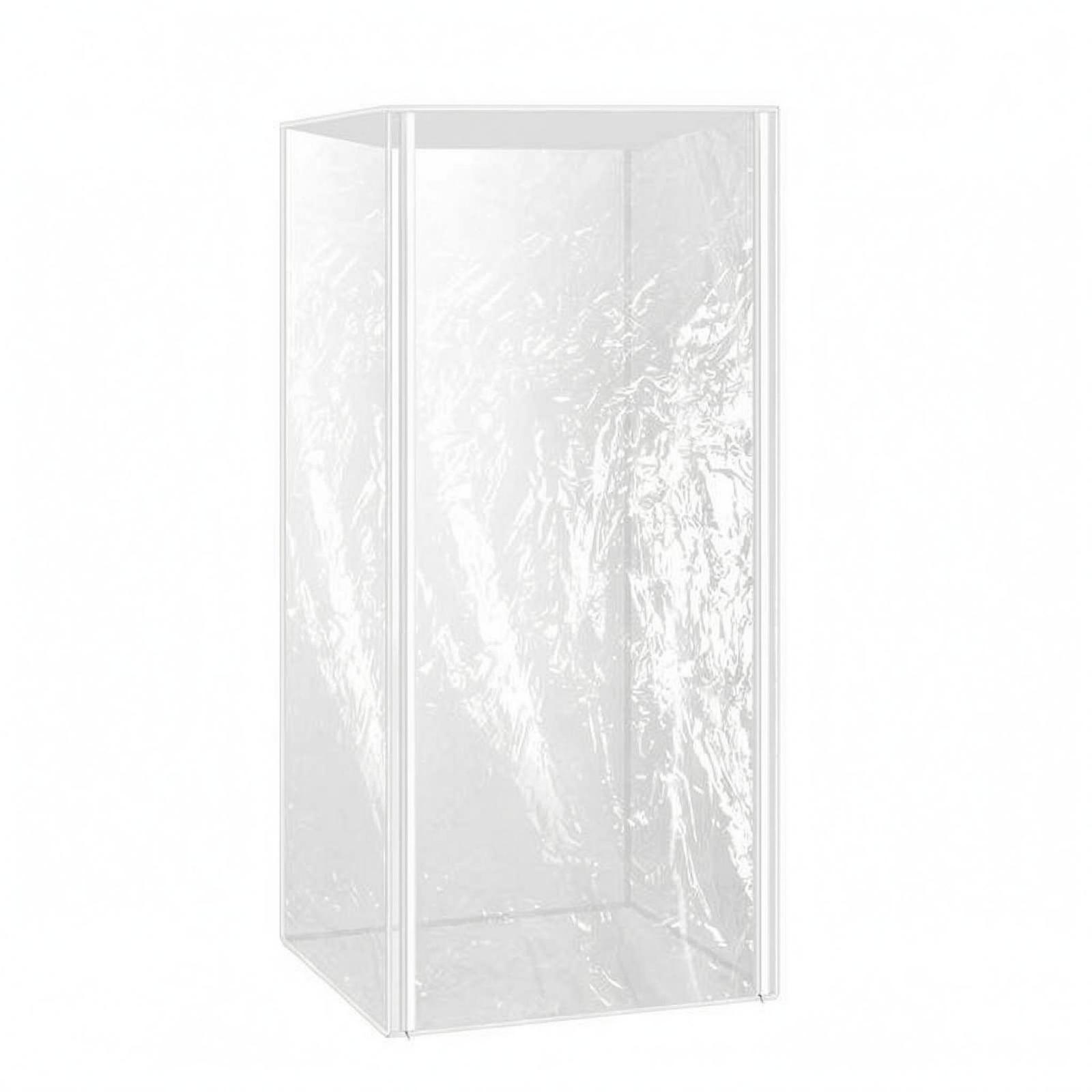 Kitchen Baking Cart - Cubierta transparente alta para bandeja de