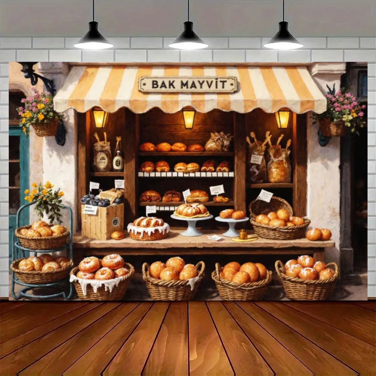 Fondo de fotografía para repos - Kitchen Baking Background reseña y precio