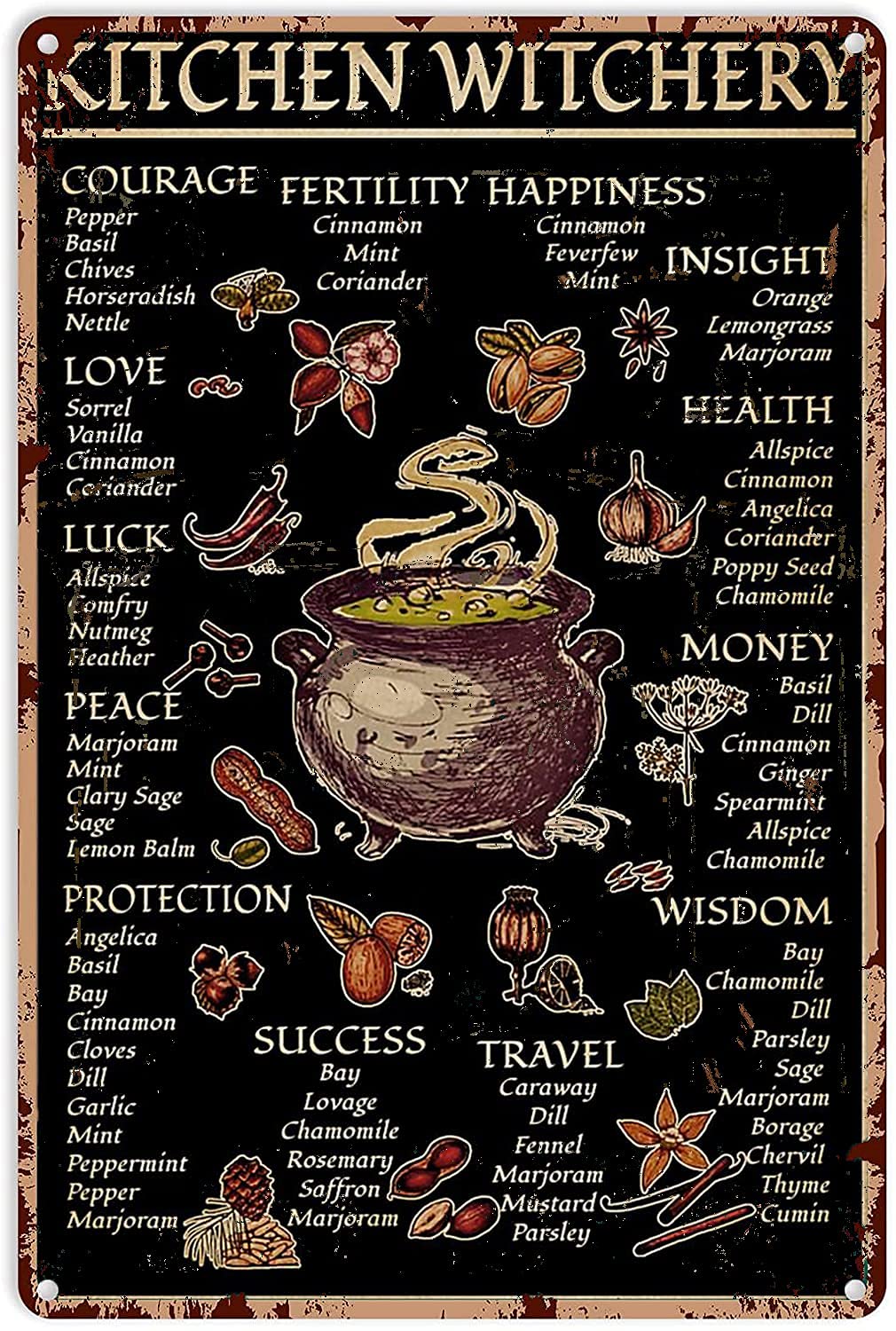 Decoración de Brujería para Co - Kitchen Witch Baking reseña y precio