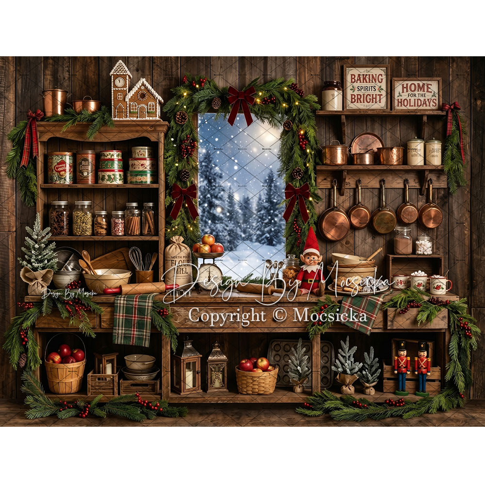 Fondo Fotográfico Rústico Navi - Kitchen Baking Background reseña y precio