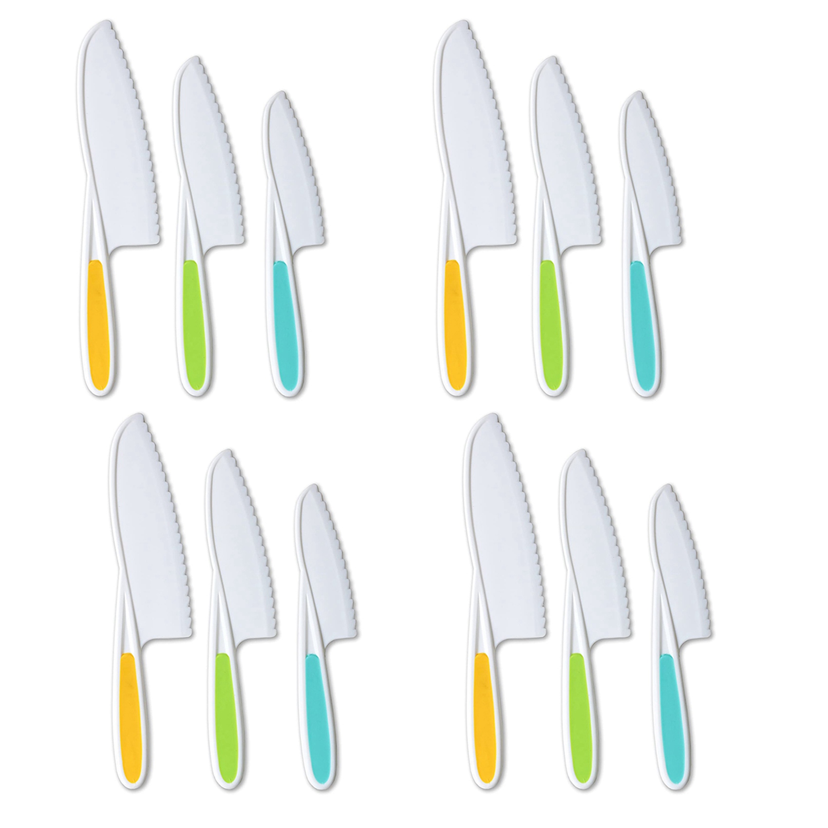 Cuchillos GTBL para niños, jue - Kitchen Kids Baking Set reseña y precio