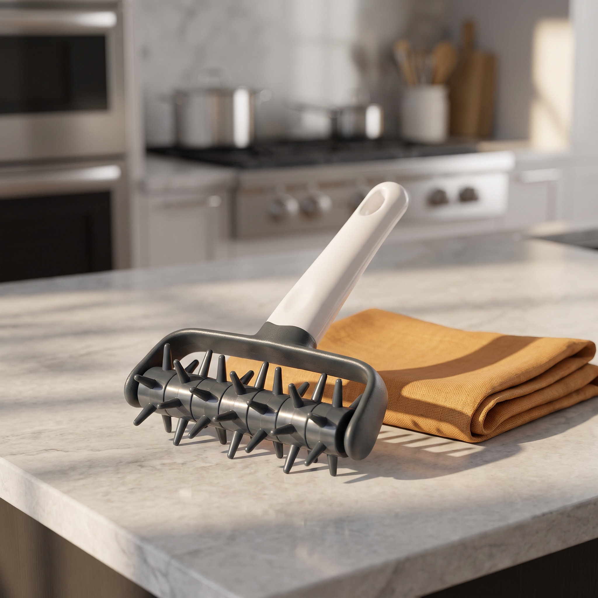 Rodillo ergonómico con púas pa - Kitchen Roller Baking reseña y precio
