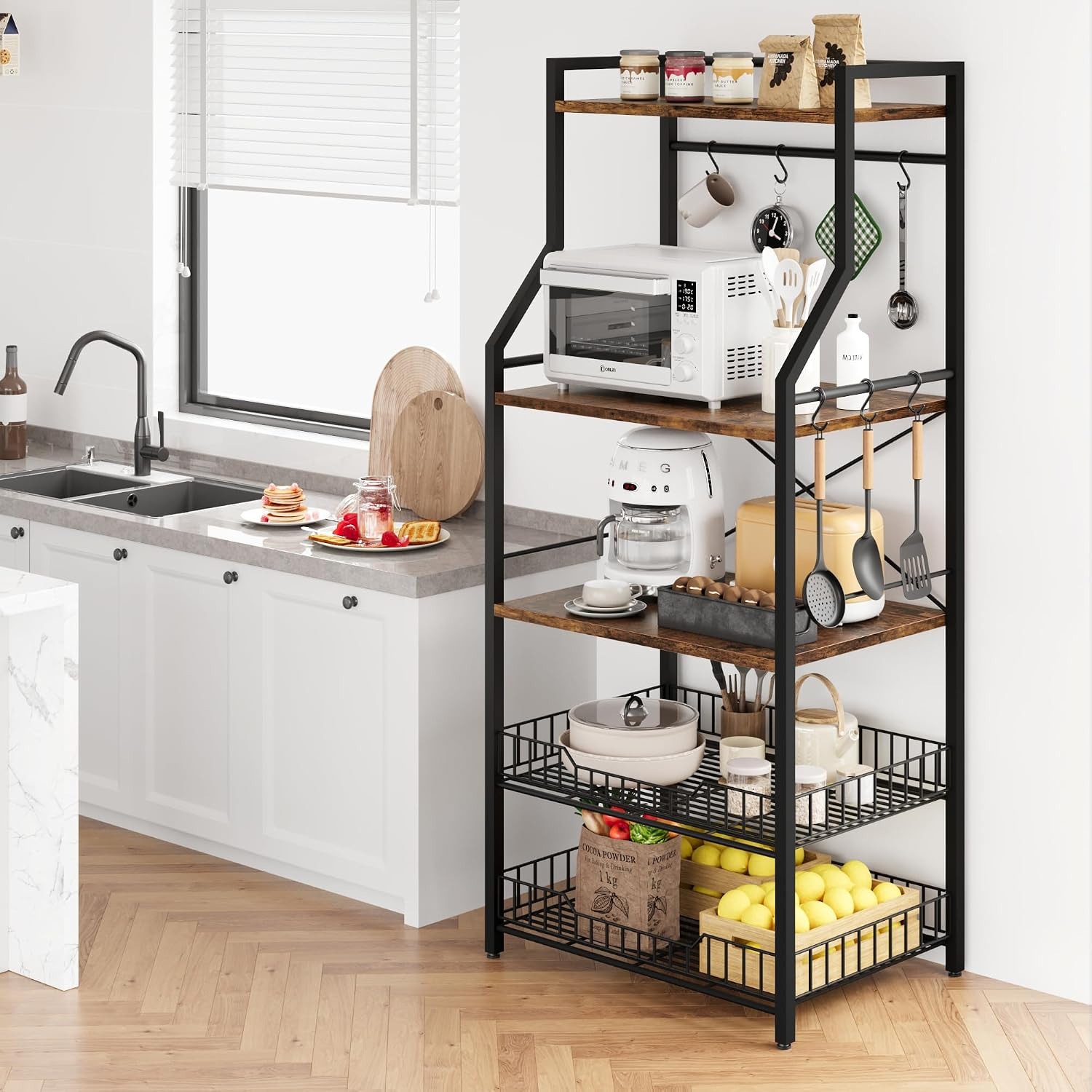 Estante de Cocina de 5 Niveles - Kitchen Baking Rack reseña y precio