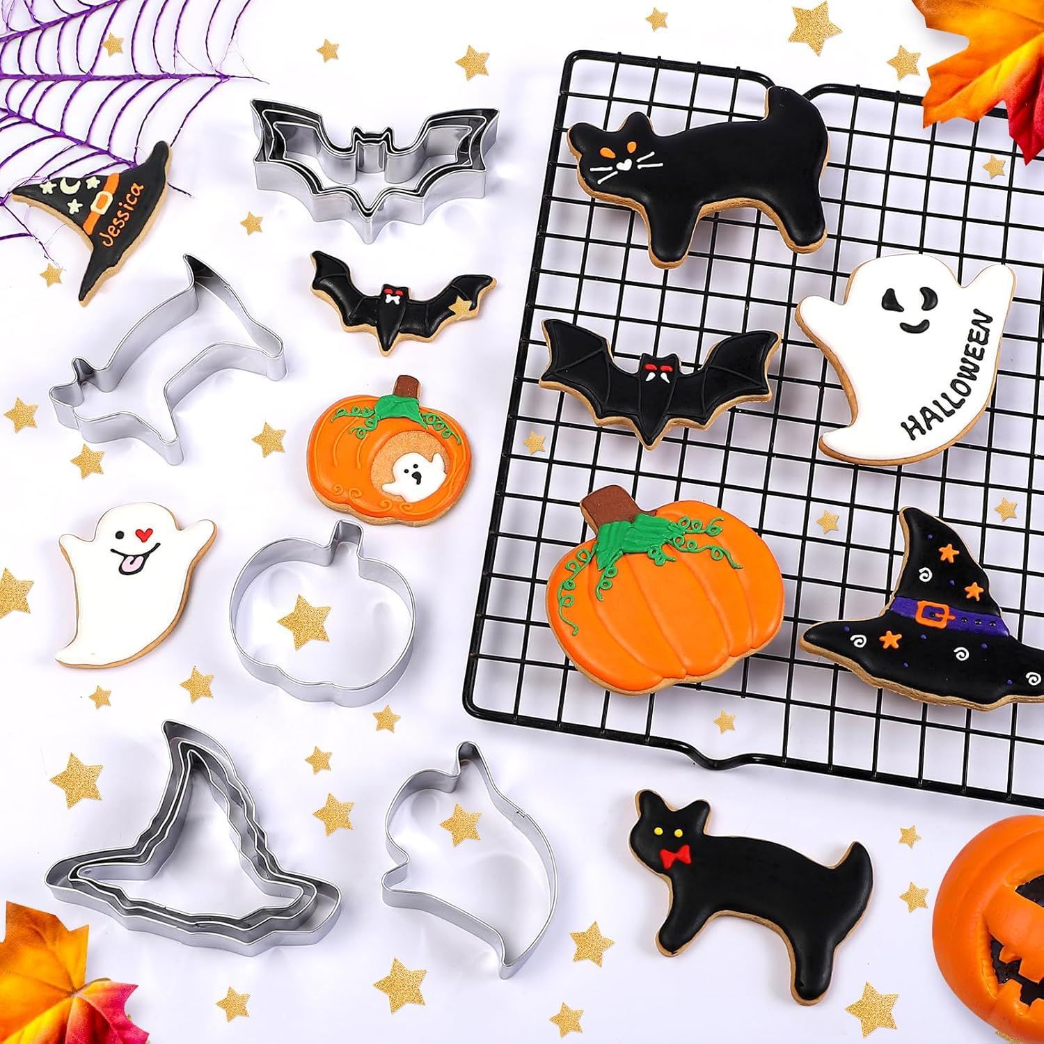 Molde para Galletas de Hallowe - Kitchen Witch Baking reseña y precio