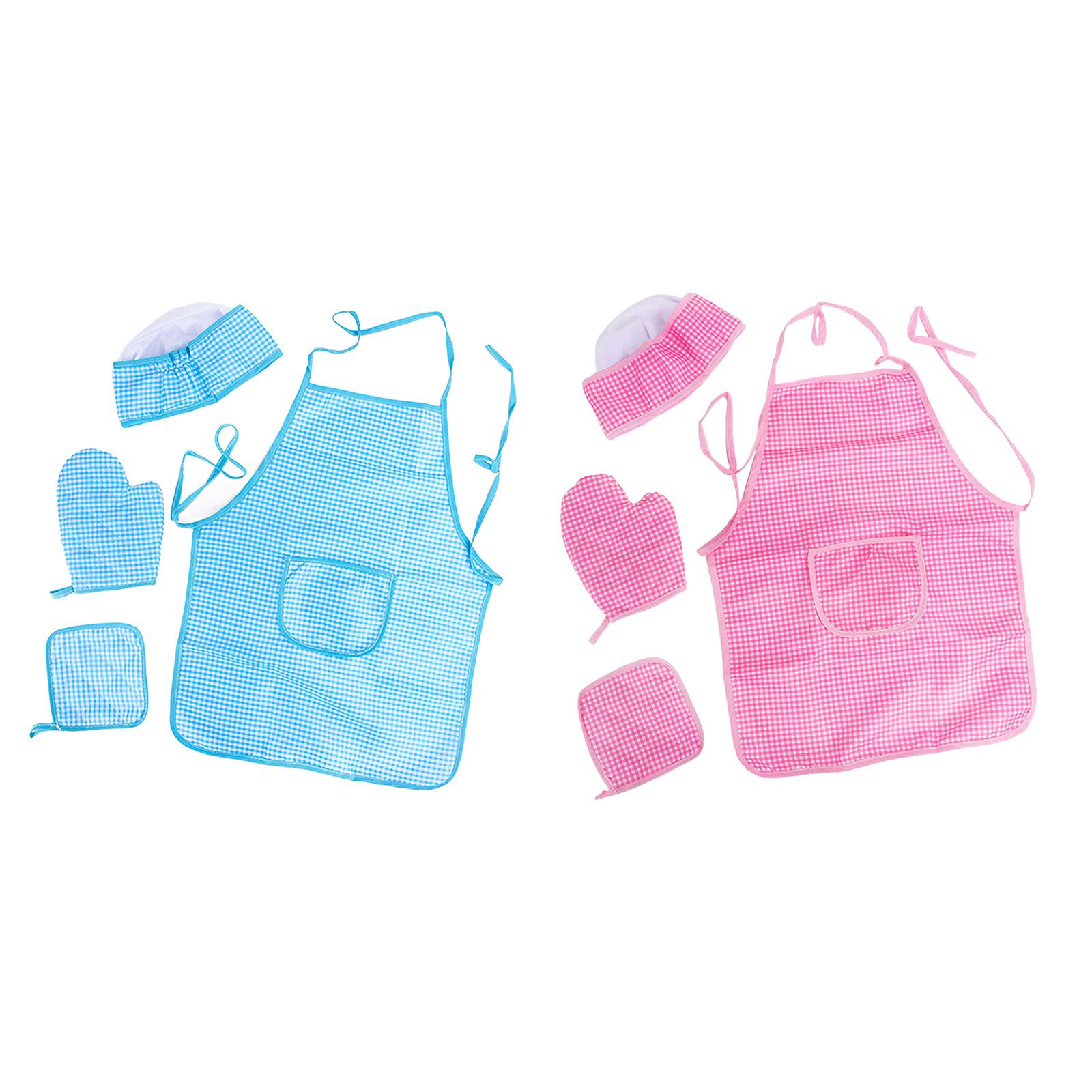 Delantales para niños, juego d - Kitchen Kids Baking Set reseña y precio
