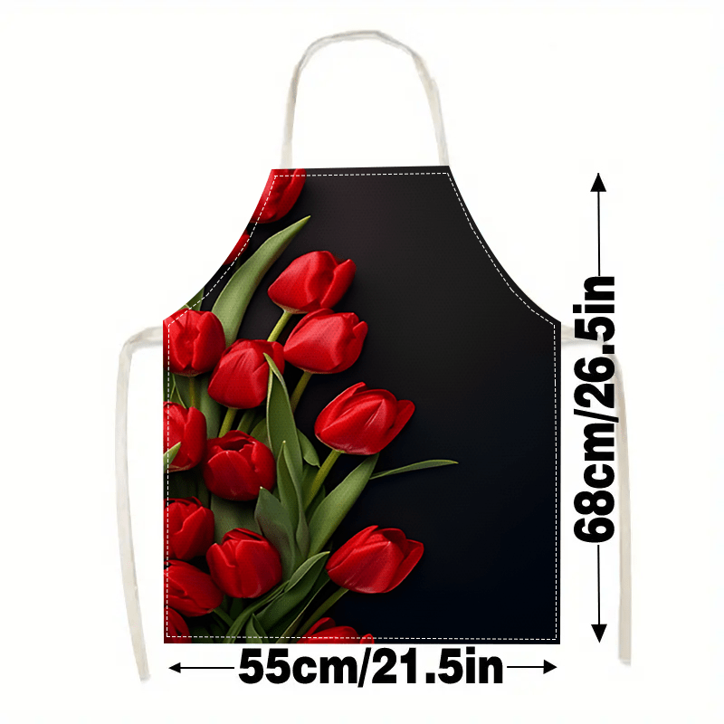 Delantal de lino con diseño de - Kitchen Baking Background reseña y precio