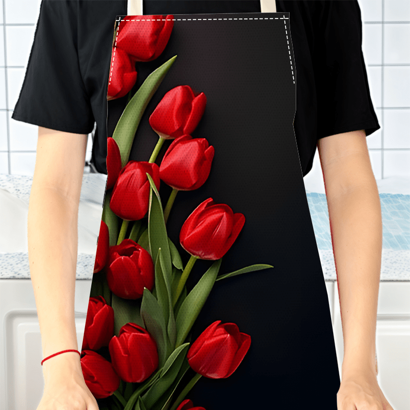 Delantal de lino con diseño de - Kitchen Baking Background reseña y precio