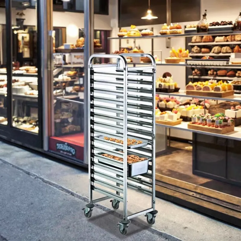 Carro de Acero Inoxidable de A - Kitchen Baking Cart reseña y precio