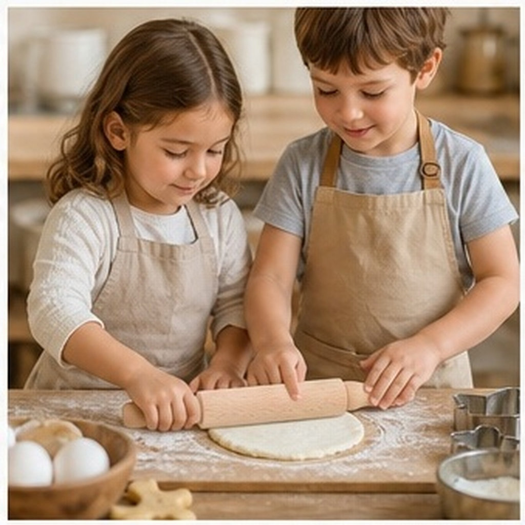 Rodillo de madera mini para ho - Kitchen Roller Baking reseña y precio