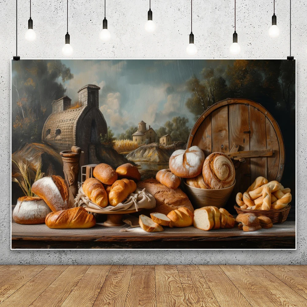 Fondo de tablones de madera pa - Kitchen Baking Background reseña y precio