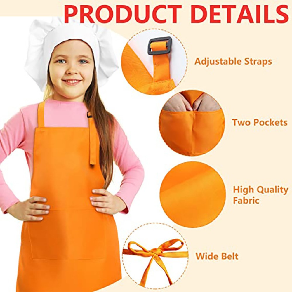 Delantal de Chef para Niños co - Kitchen Kids Baking Set reseña y precio