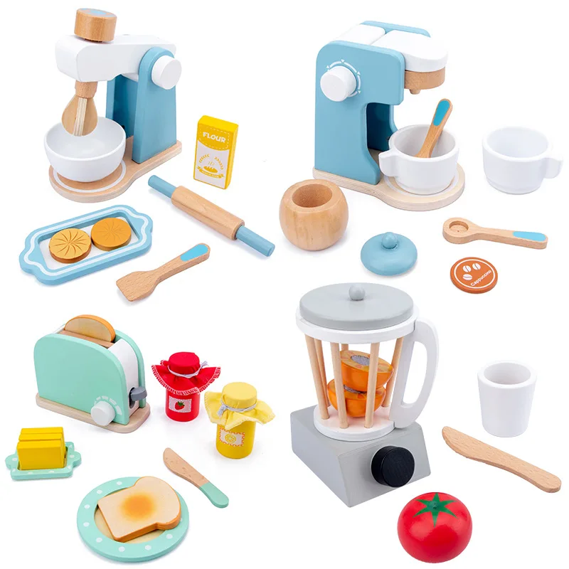 Juego de cocina de madera para - Kitchen Kids Baking Set reseña y precio
