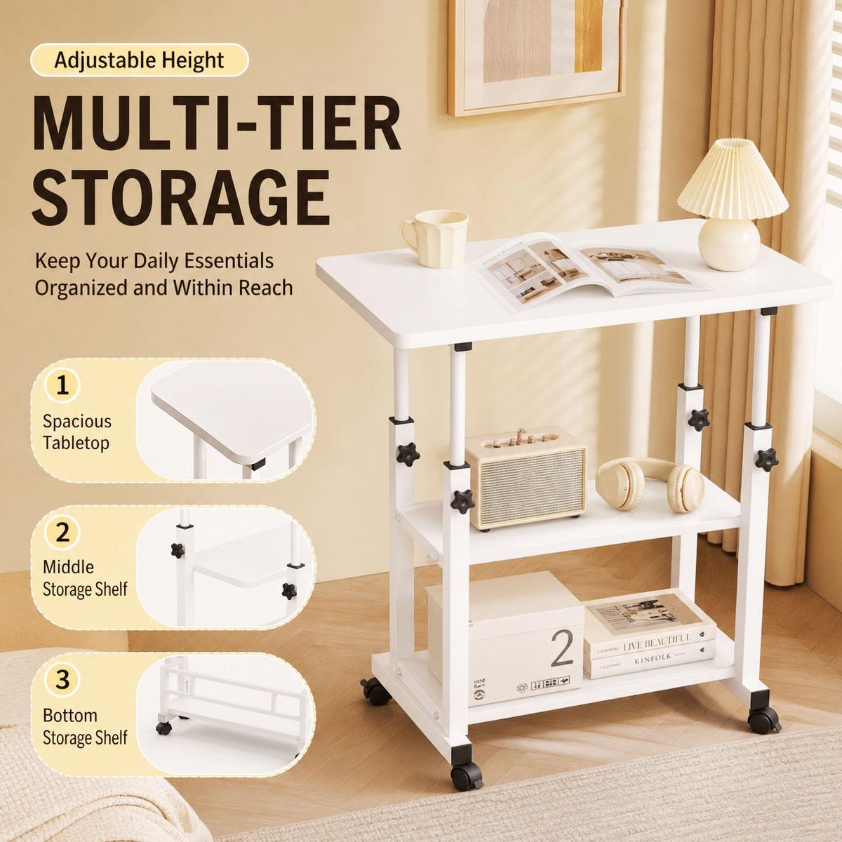 Carrito rodante de 3 niveles c - Kitchen Baking Cart reseña y precio
