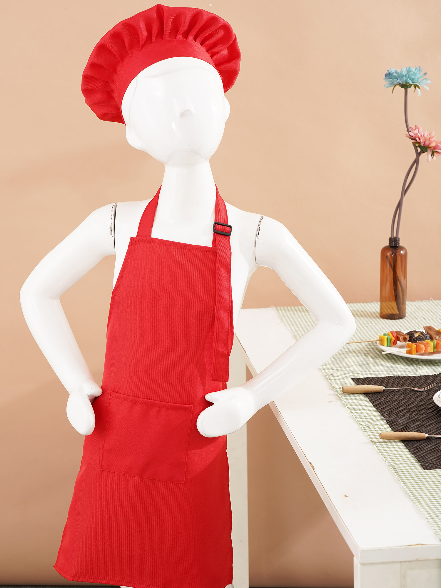 Delantales unisex para niños,  - Kitchen Kids Baking Set reseña y precio
